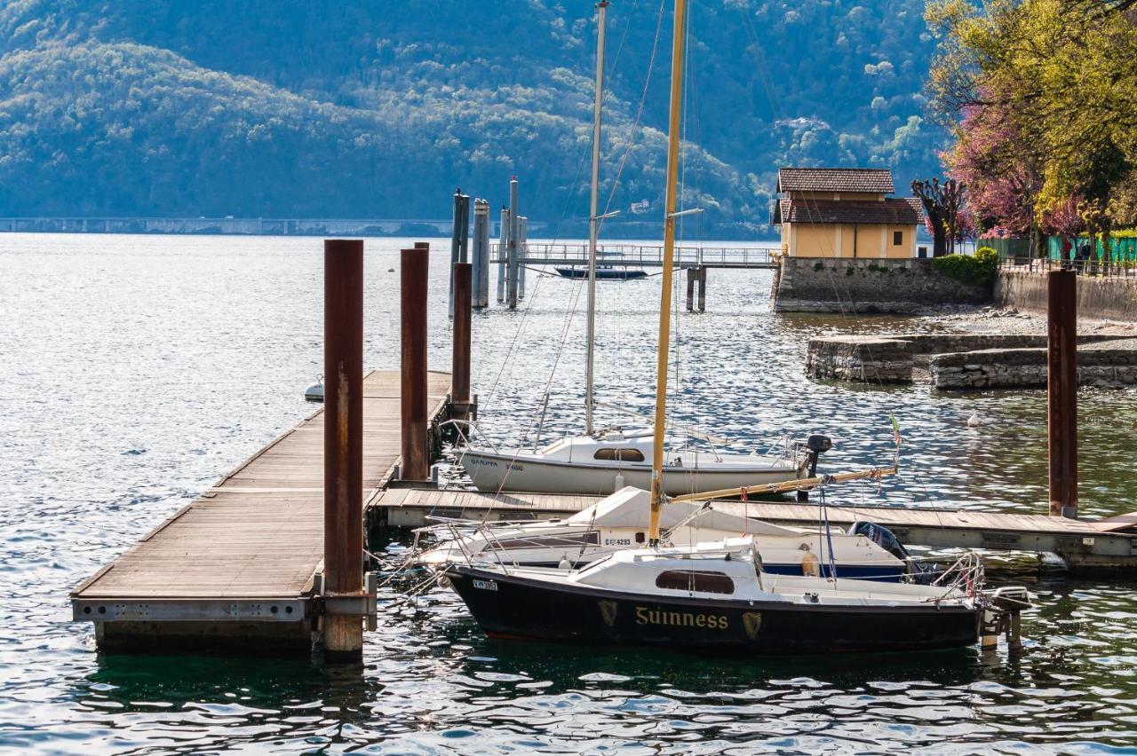 Casa Del Borgo "Terra & Fuoco" Sul Lago Maggiore Maccagno Екстер'єр фото