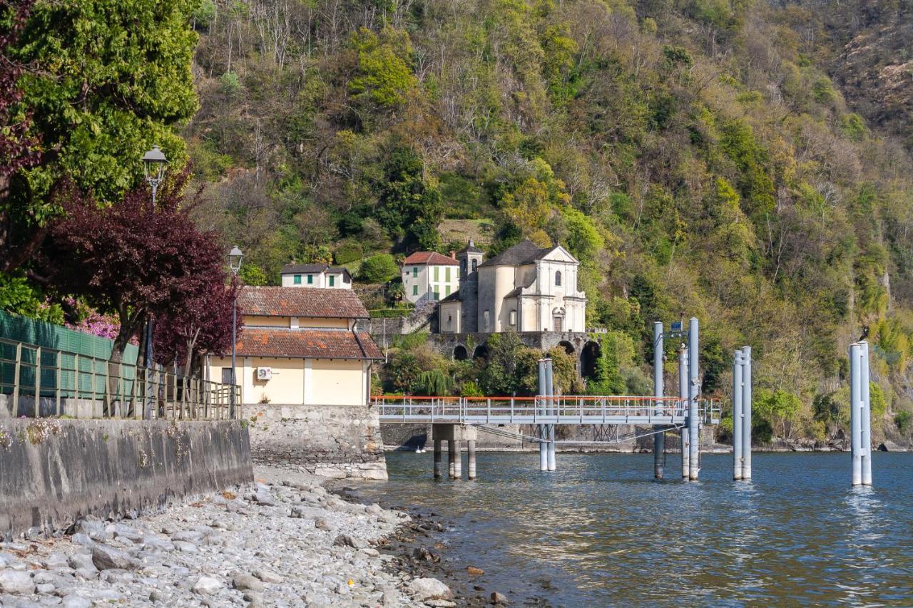 Casa Del Borgo "Terra & Fuoco" Sul Lago Maggiore Maccagno Екстер'єр фото
