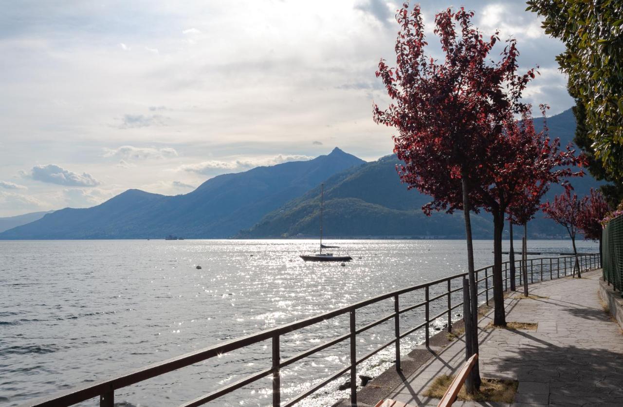Casa Del Borgo "Terra & Fuoco" Sul Lago Maggiore Maccagno Екстер'єр фото