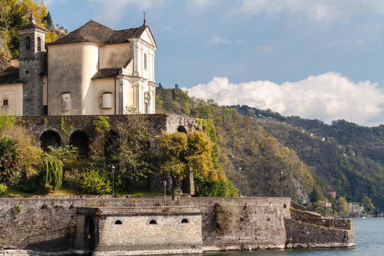 Casa Del Borgo "Terra & Fuoco" Sul Lago Maggiore Maccagno Екстер'єр фото